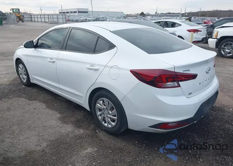 2019 Hyundai Elantra Se z USA, uszkodzony, nr VIN 5NPD74LF7KH477339